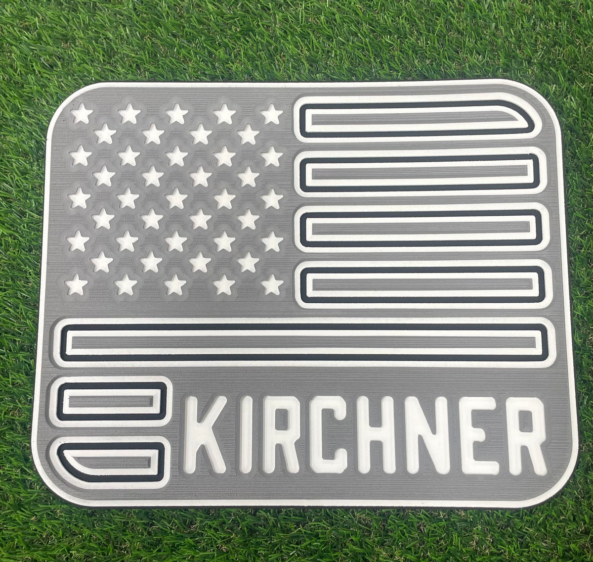 American Flag Cooler Top Pad - Tri color : Red, White, Blue