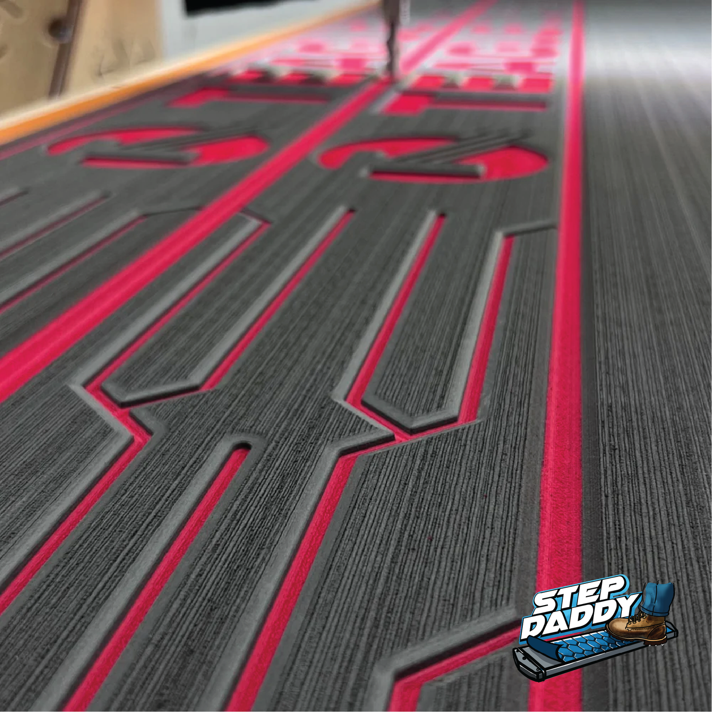 Custom Truck Step Running Boards Pads - Step Daddy™ - Set of 2