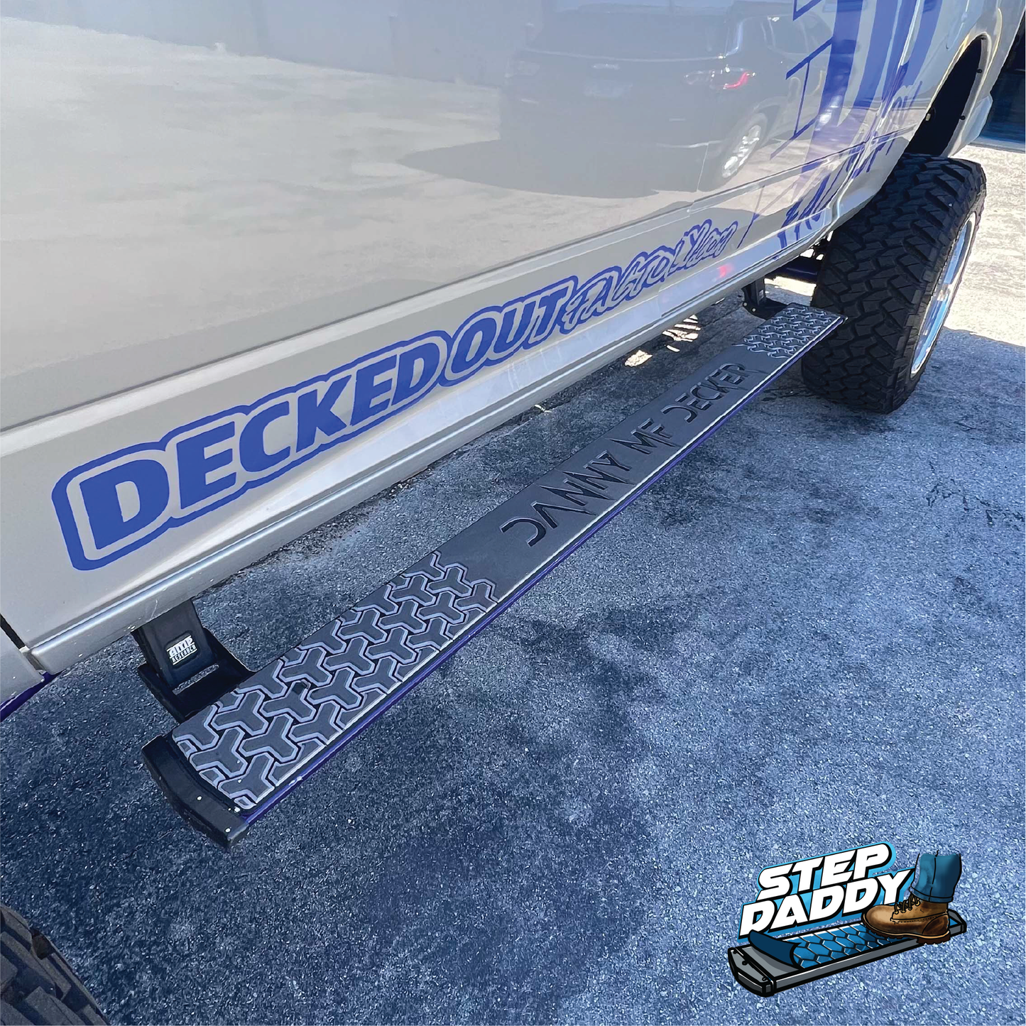 Custom Truck Step Running Boards Pads - Step Daddy™ - Set of 2