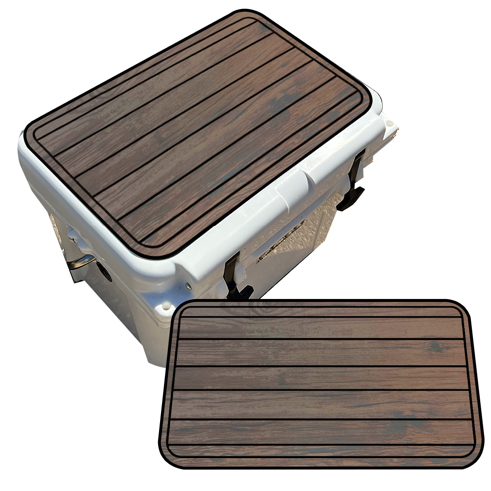 Teak Pattern - Cooler Pad Top