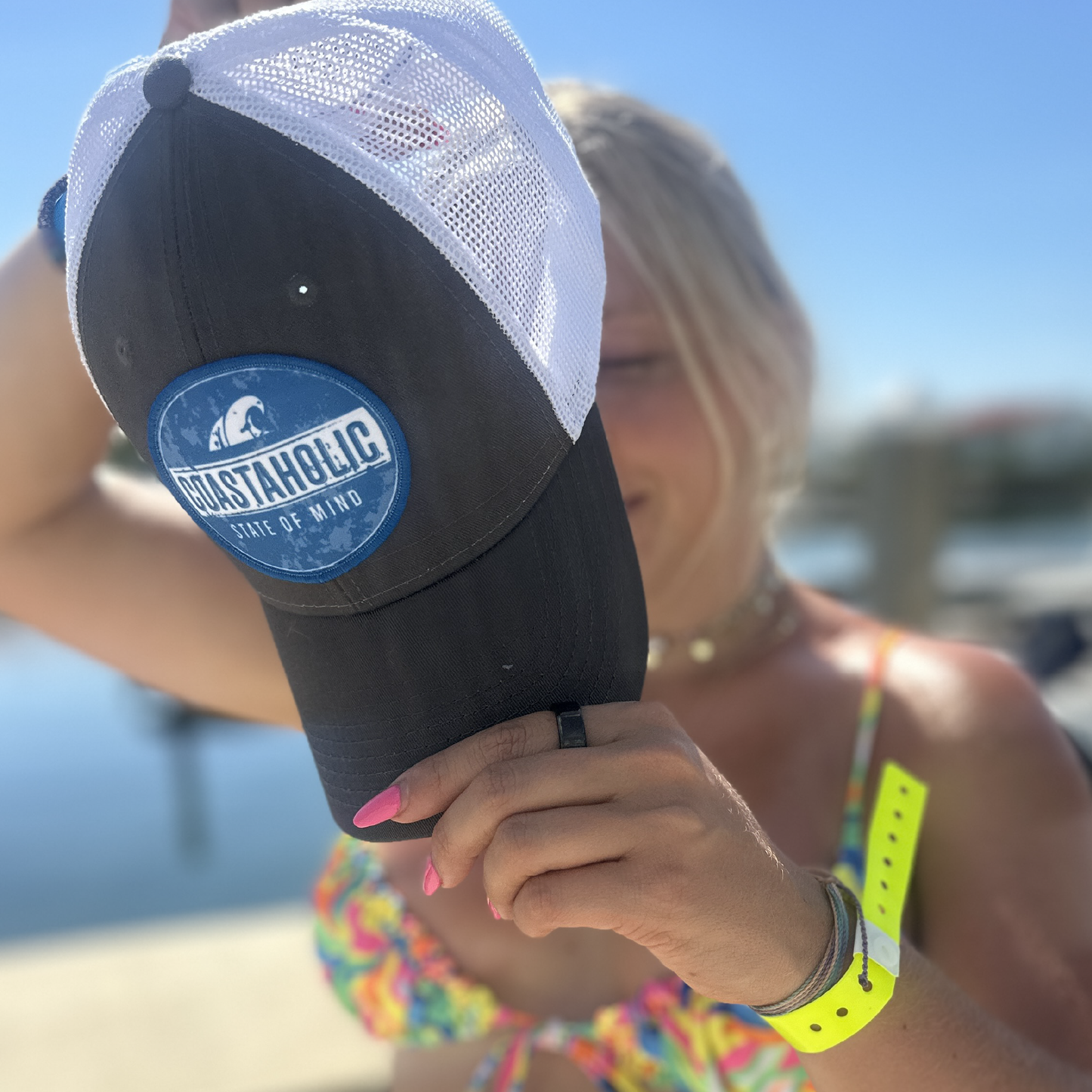 Coastaholic Hat - Deep Ocean Patch