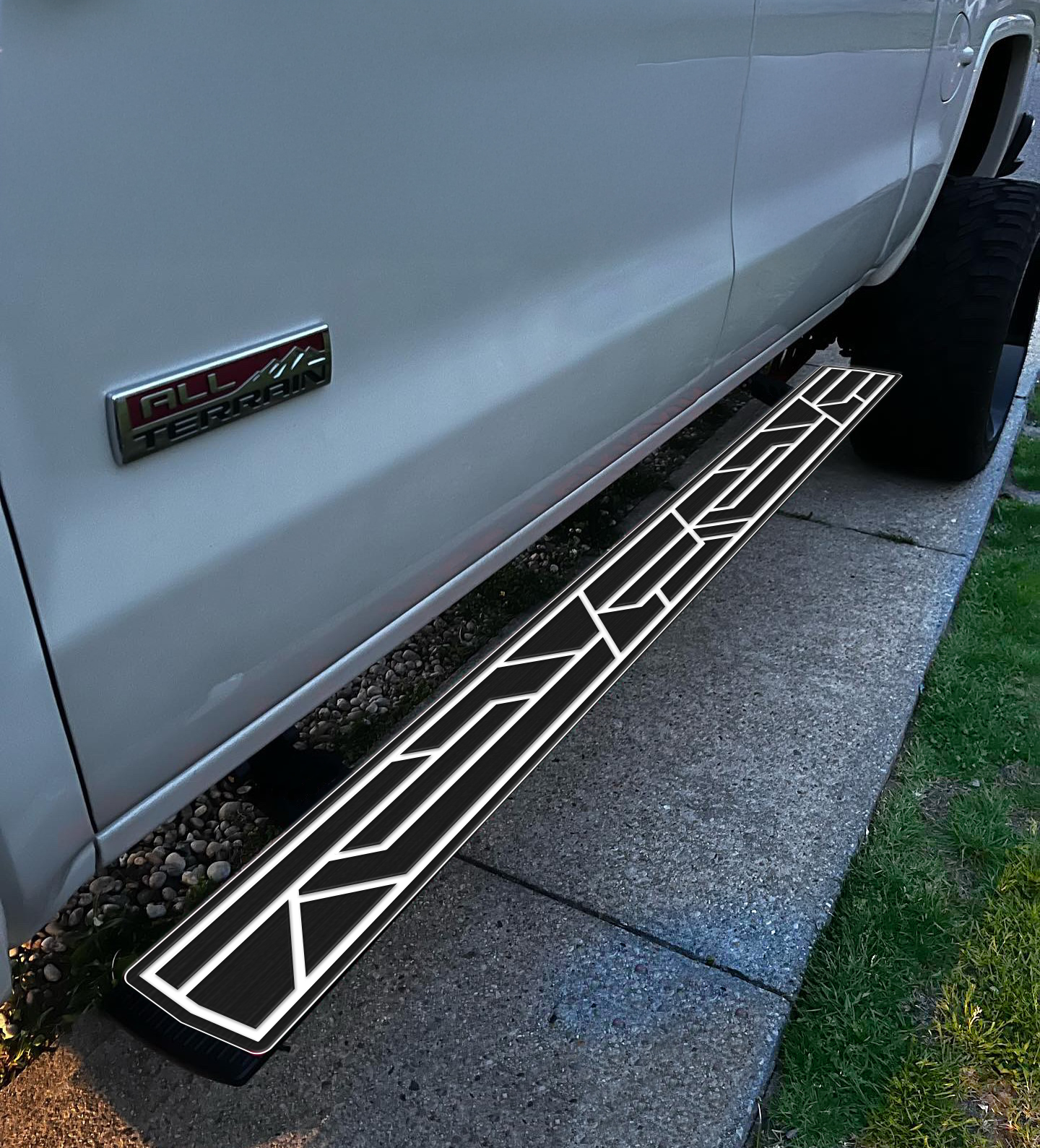 Step Daddy™ Pattern Truck Step Pads - Set of 2