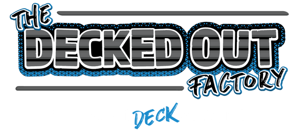 the decked out factory logo