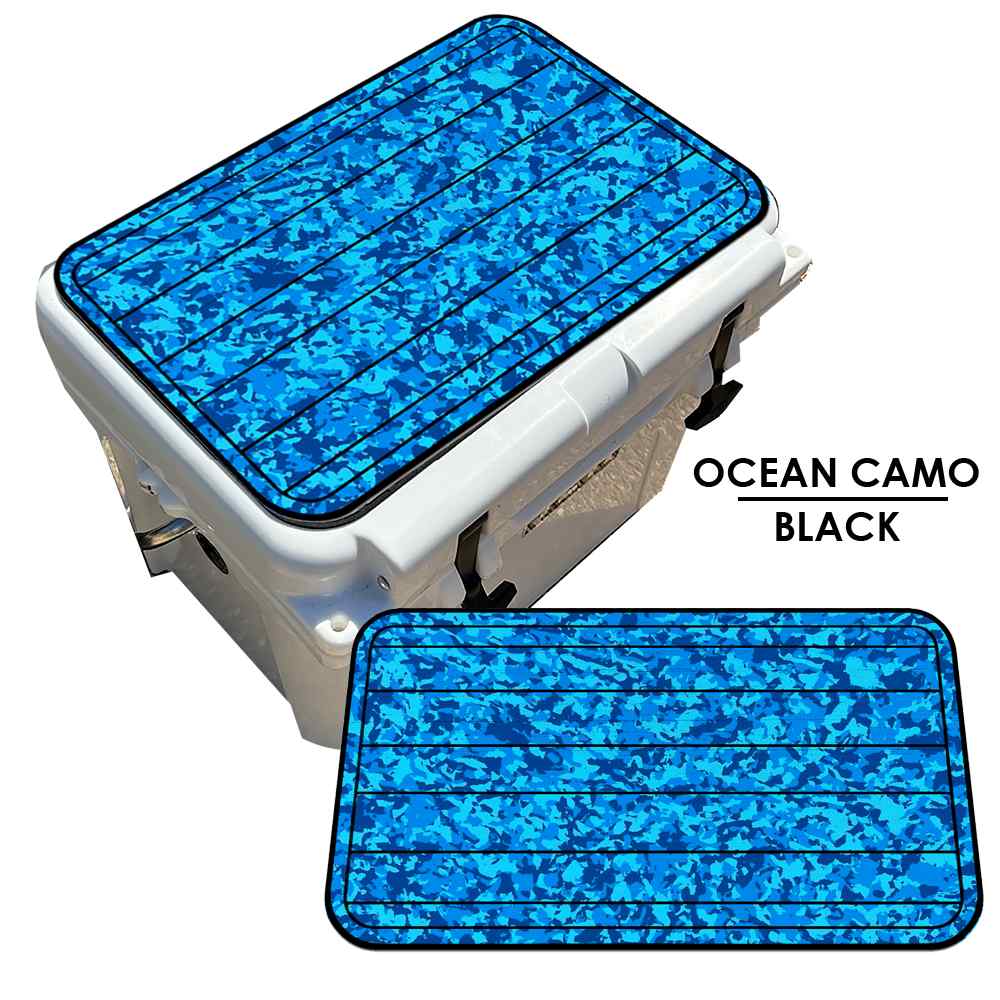 Teak Pattern - Cooler Pad Top