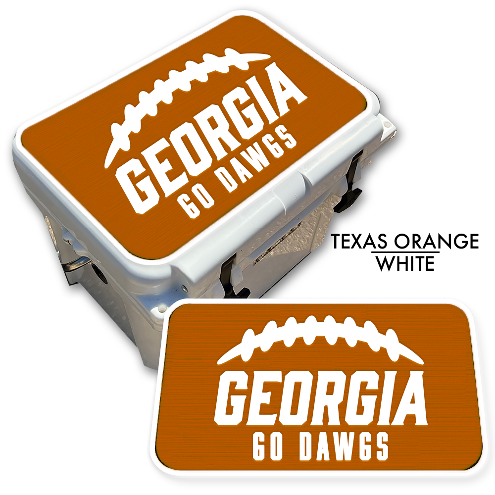 Georgia Football State Pride - Cooler Pad Top
