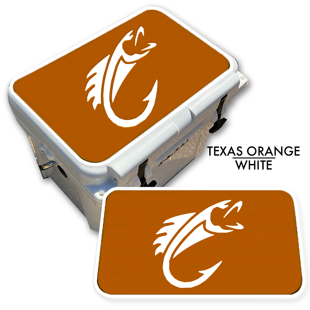 Fish Hook Tail - Cooler Pad Top