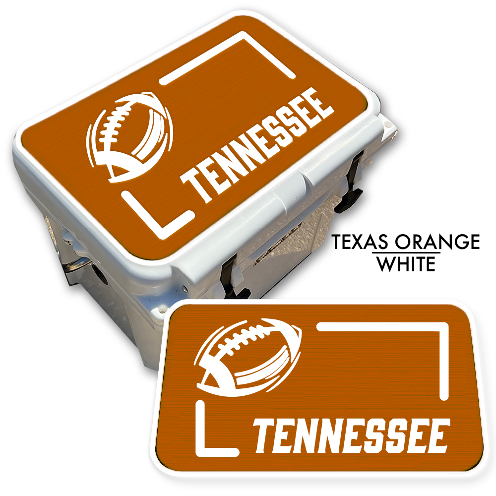 Tennessee Football State Pride - Cooler Pad Top