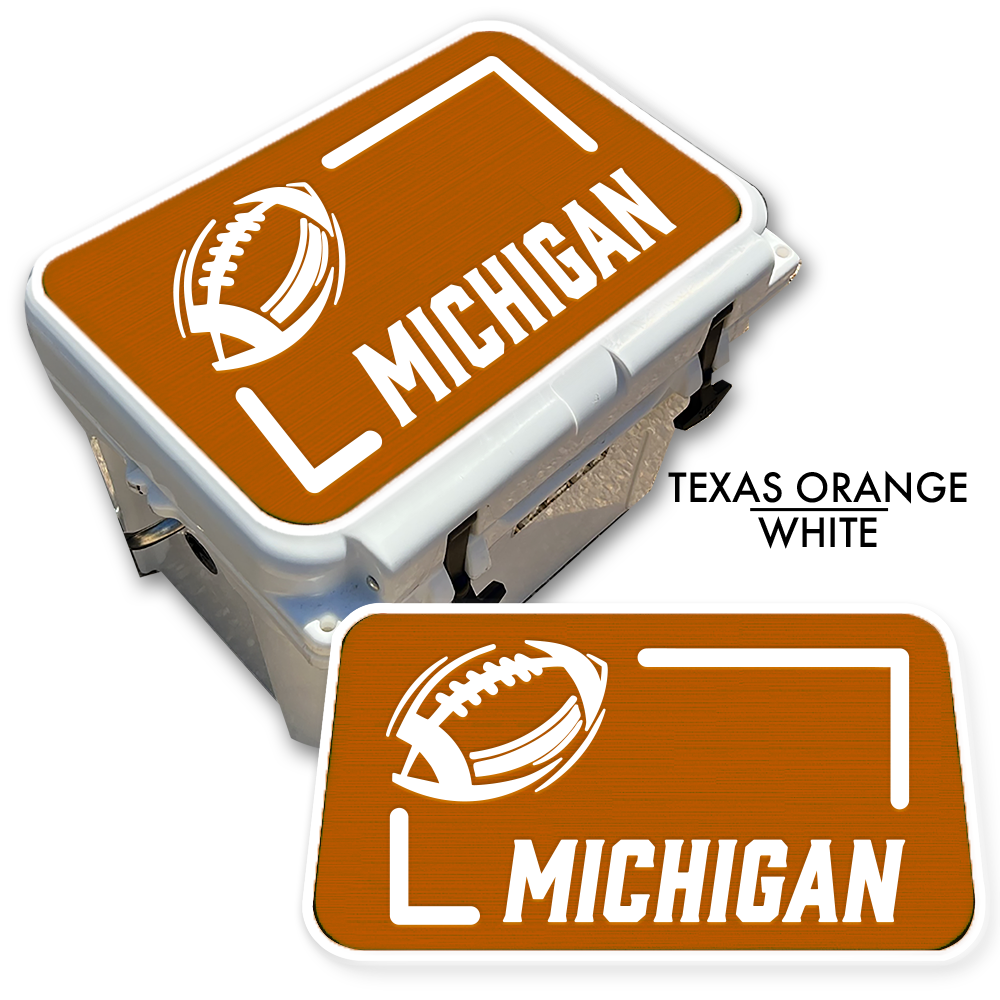 Michigan Football State Pride - Cooler Pad Top