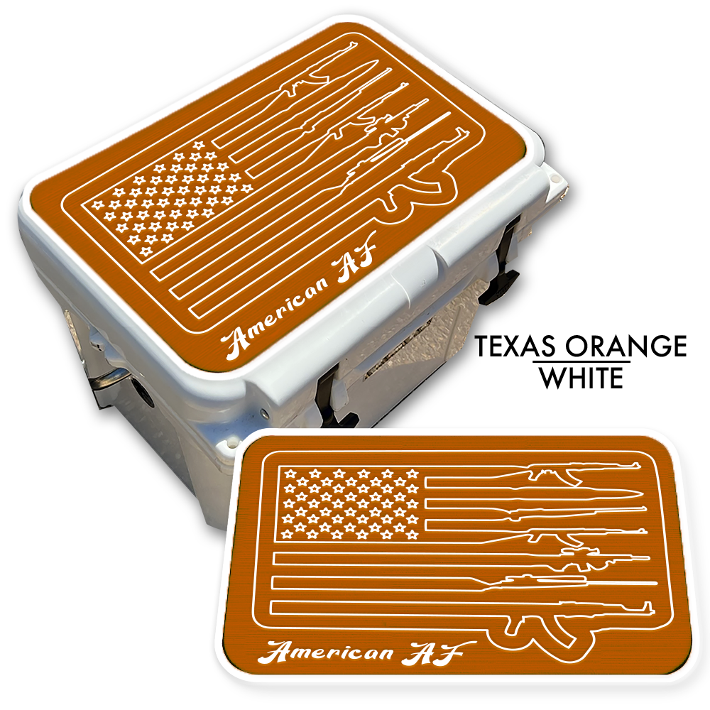 American AF American Flag - Cooler Pad Top