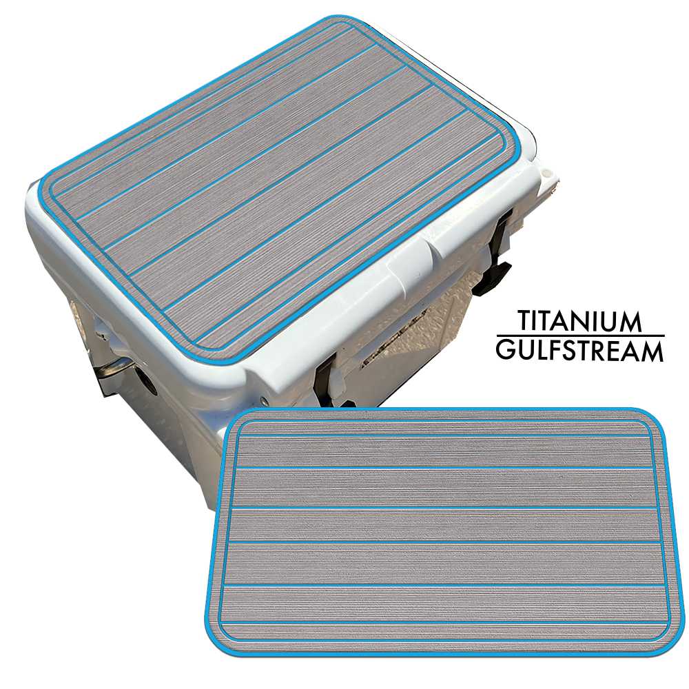 Teak Pattern - Cooler Pad Top