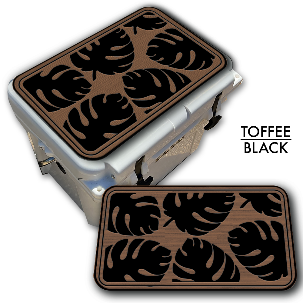 Palm Leaf Print Pattern - Cooler Pad Top