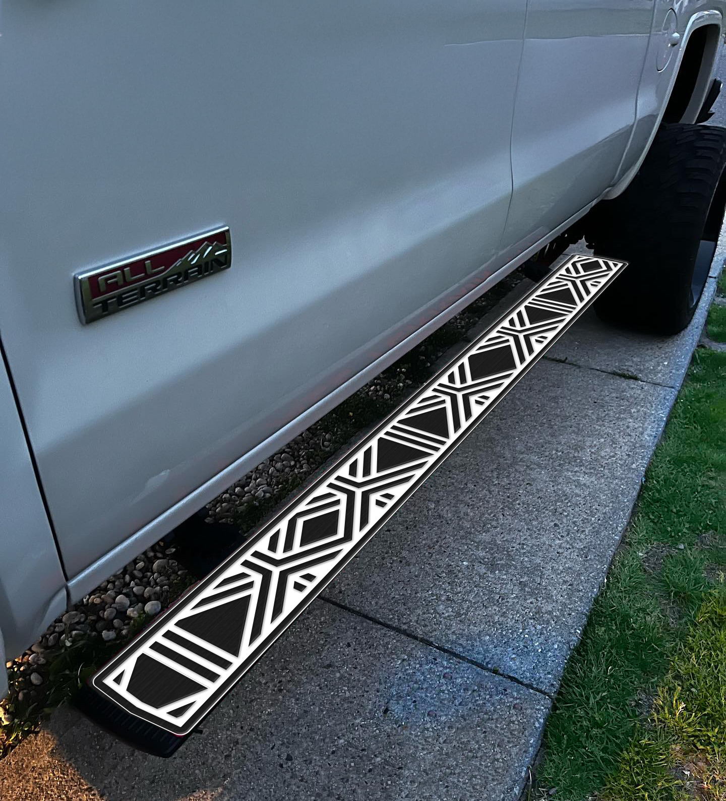 Step Daddy™ Pattern Truck Step Pads - Set of 2