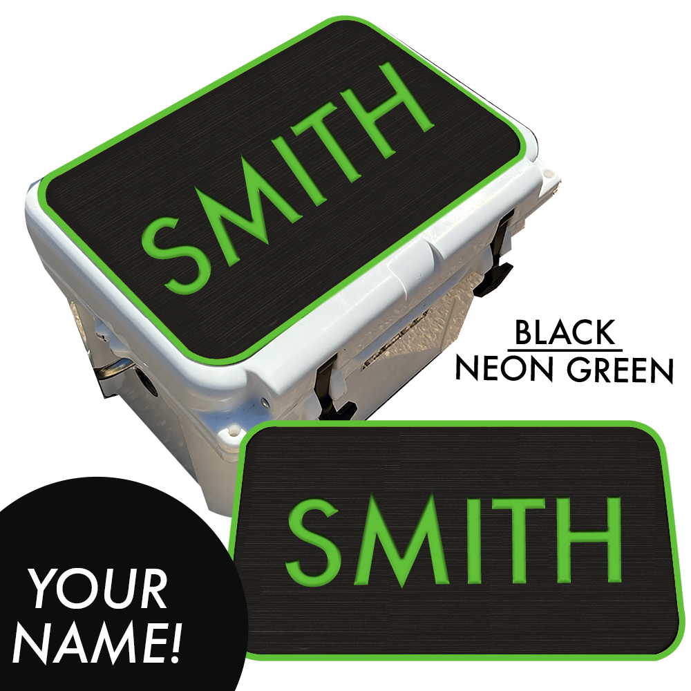 Custom - Cooler Pad Top with Name