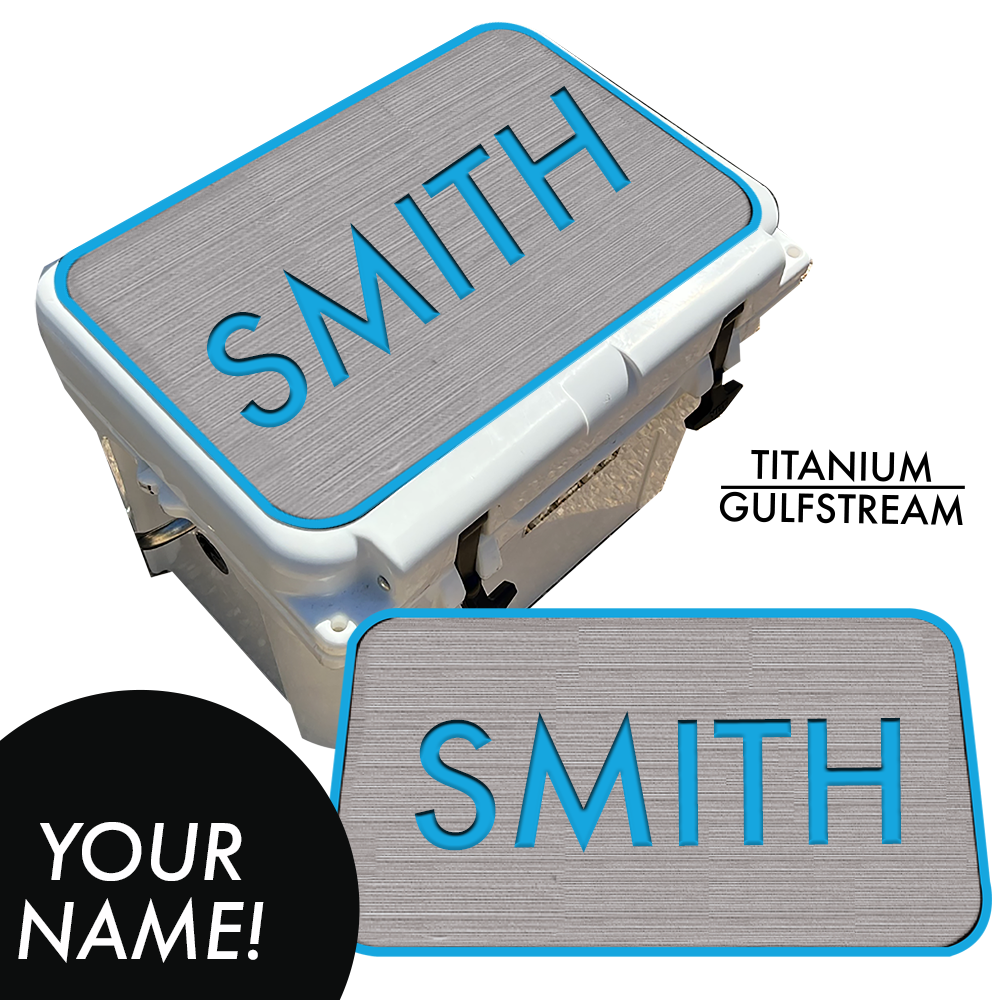Custom - Cooler Pad Top with Name
