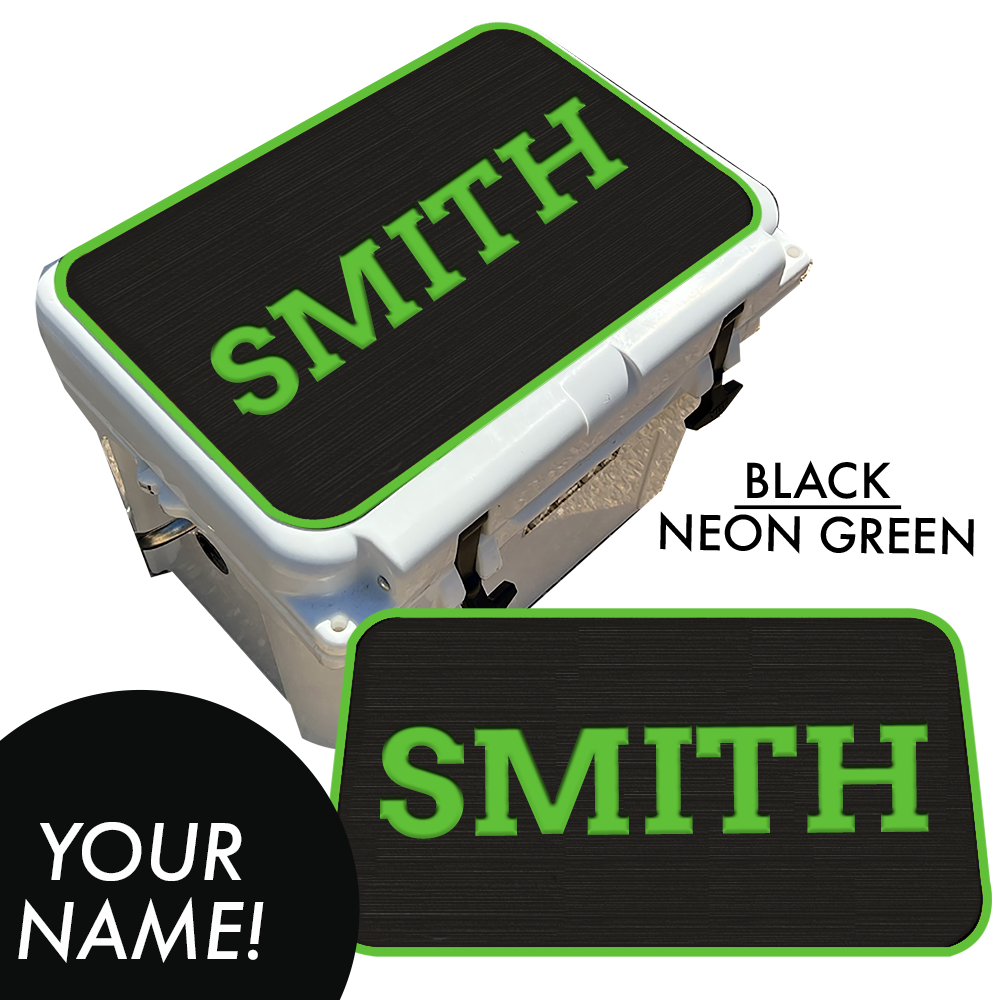 Custom - Cooler Pad Top with Name