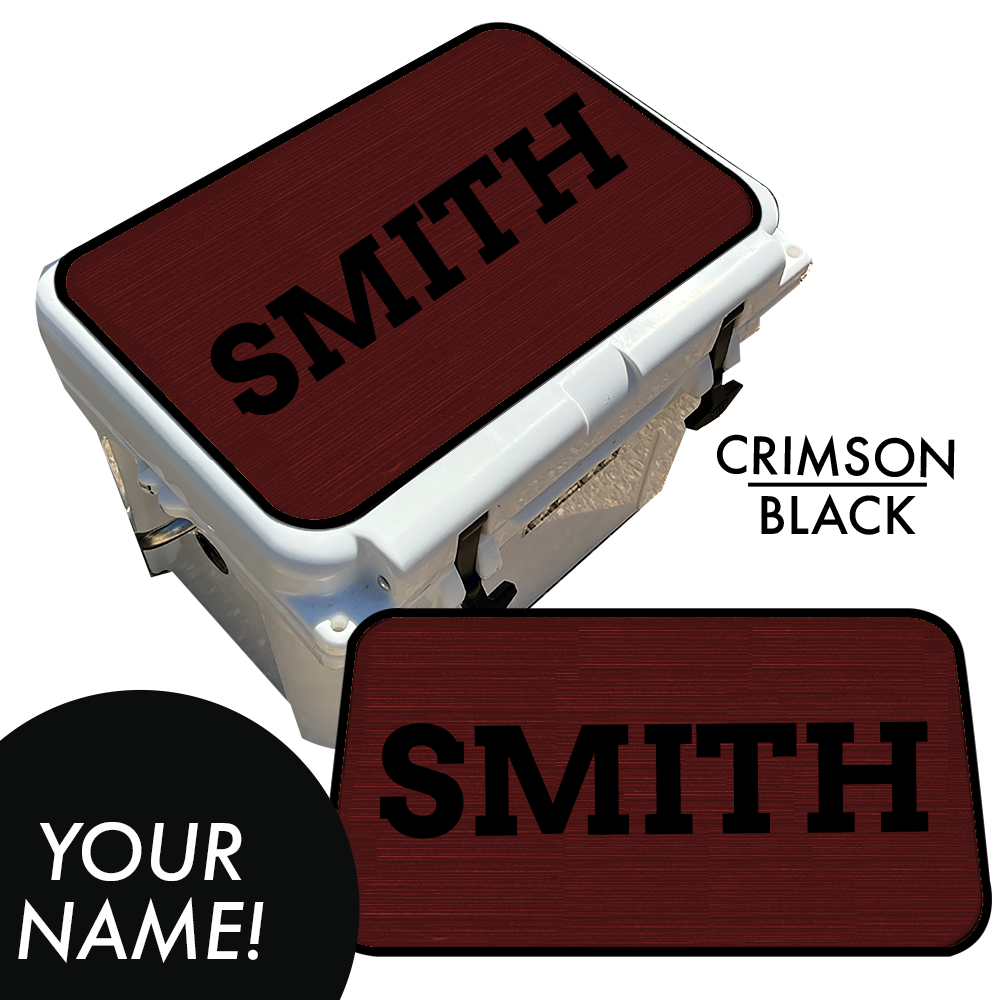 Custom - Cooler Pad Top with Name