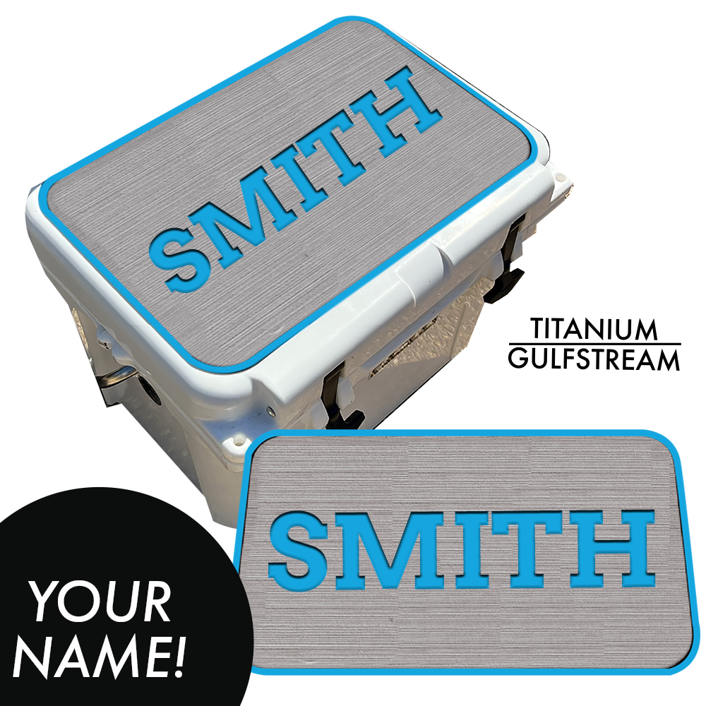 Custom - Cooler Pad Top with Name
