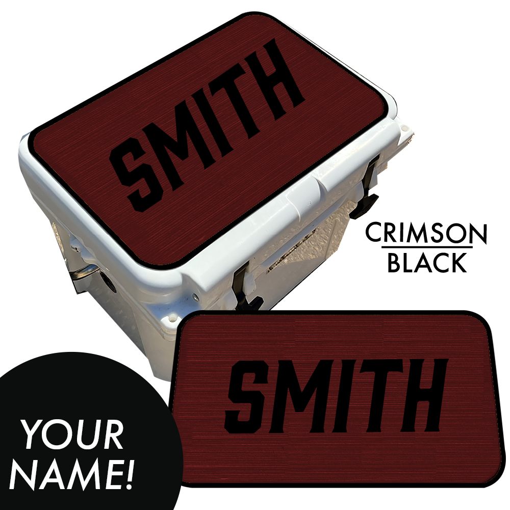 Custom - Cooler Pad Top with Name