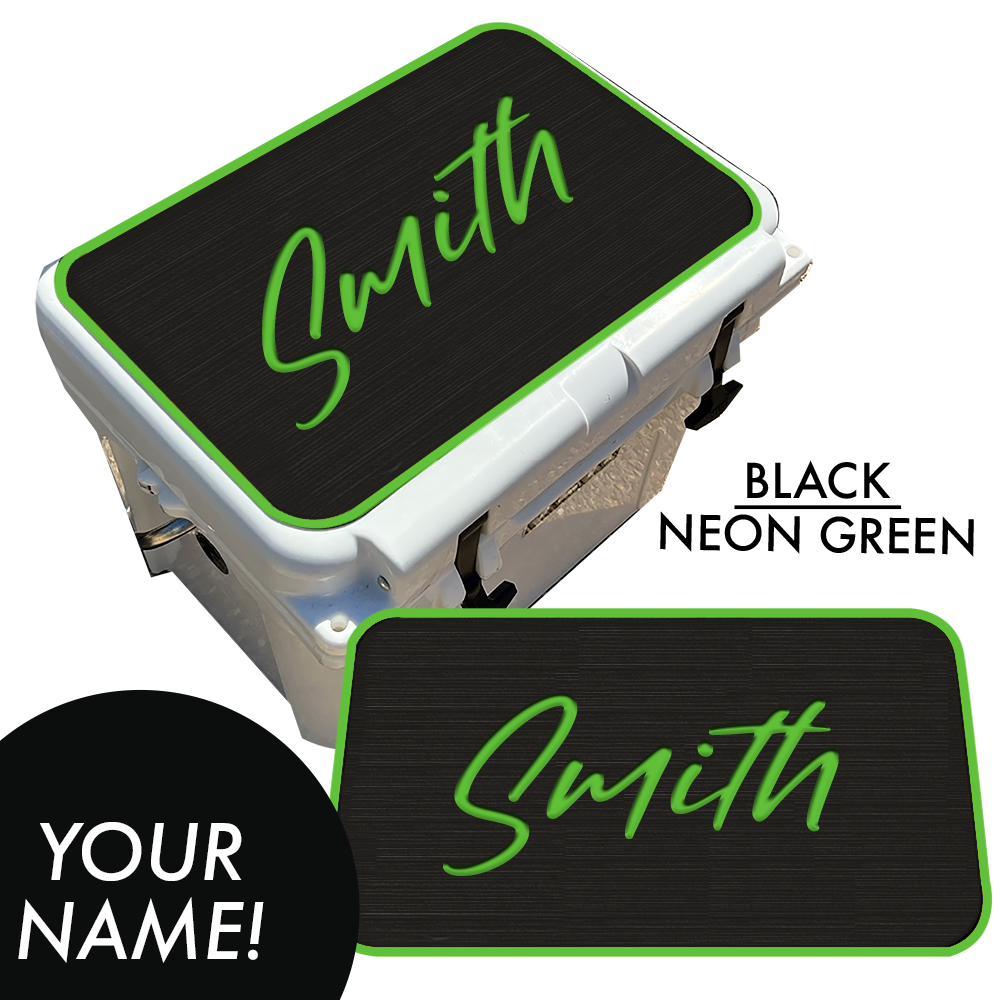 Custom - Cooler Pad Top with Name