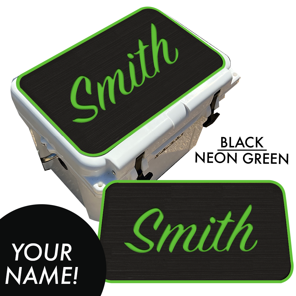 Custom - Cooler Pad Top with Name