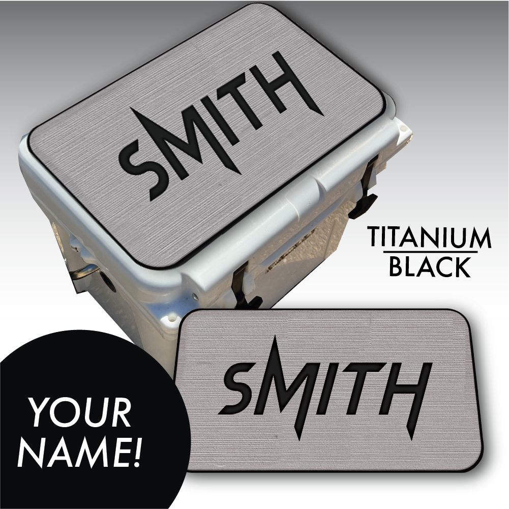 Custom - Cooler Pad Top with Name