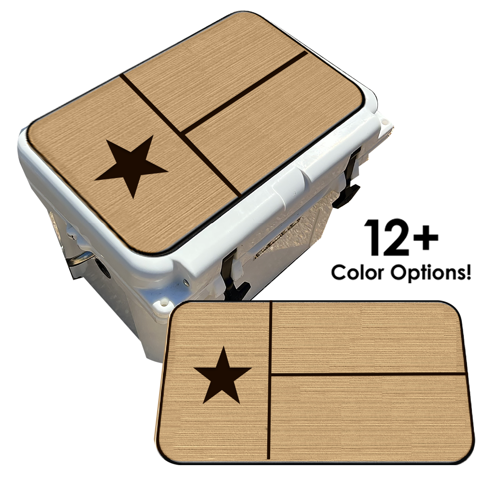 Texas Flag - Cooler Pad Top