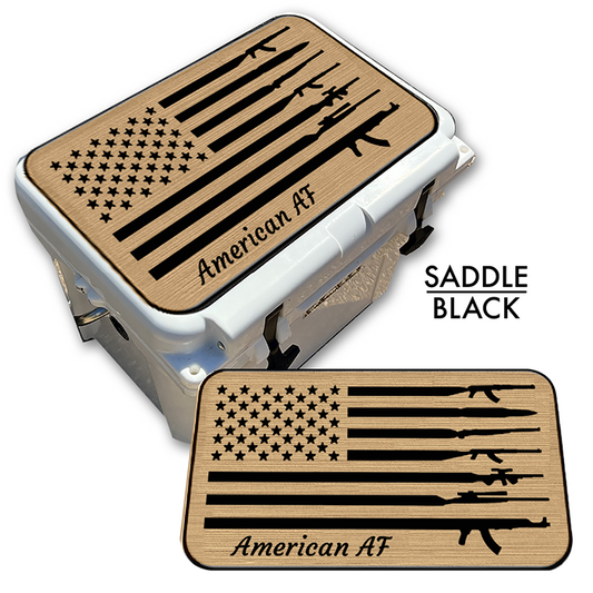 American AF American Flag - Cooler Pad Top
