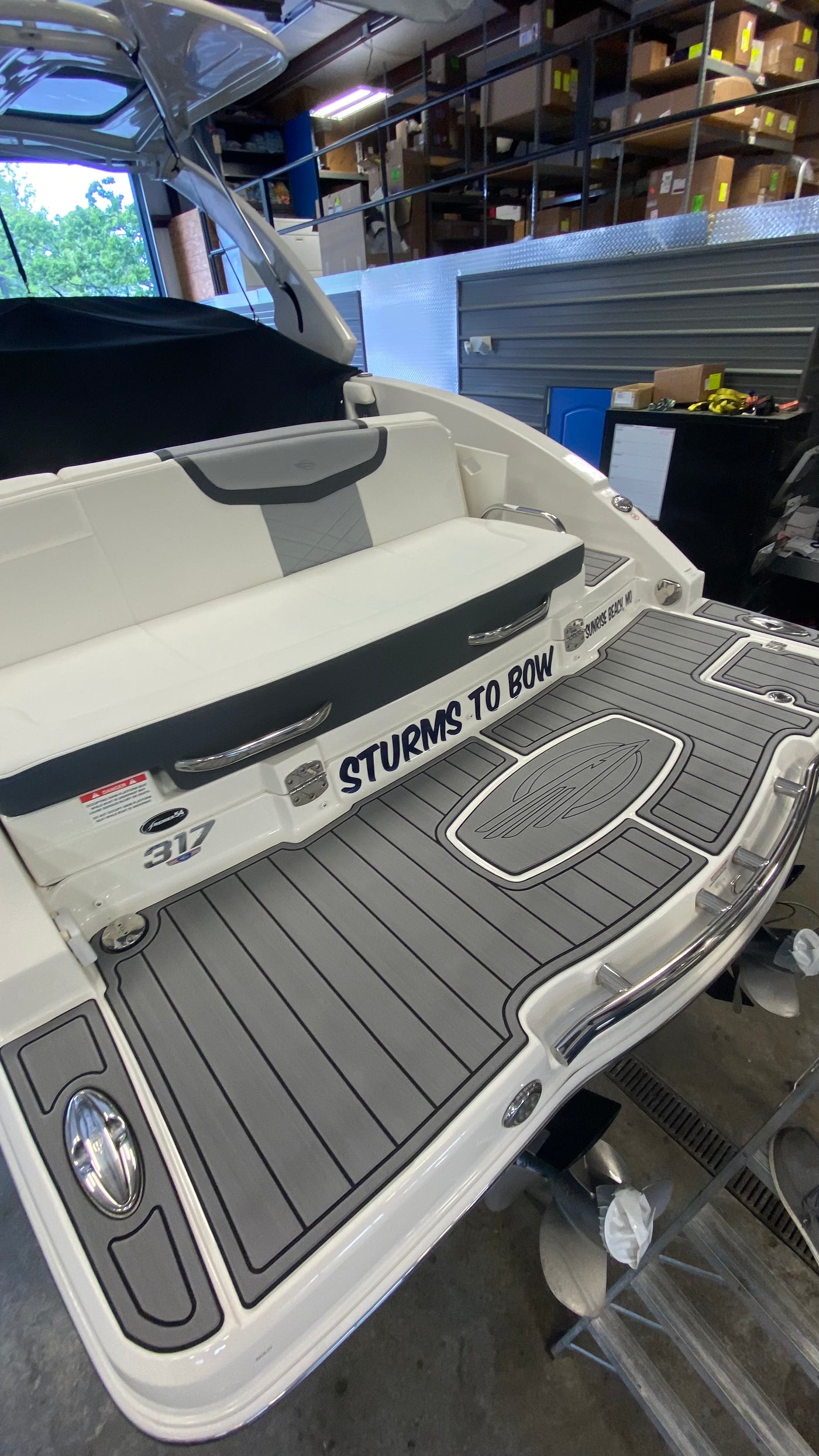 Marinemat Boat Decking Installs & Custom CNC The Decked Out Factory