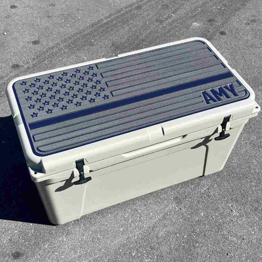 Law Enforcement - Cooler Pad Top with NAME