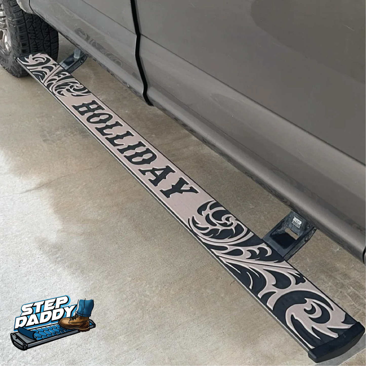 Step Daddy™ Custom Trucks Step Running Boards Pads - Set of 2