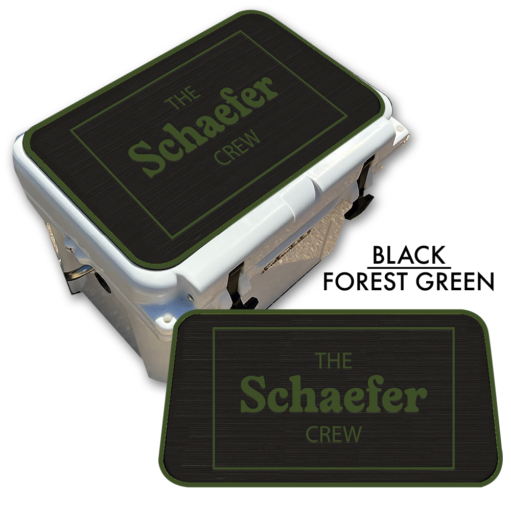 Custom Cooler Top Pad The Crew