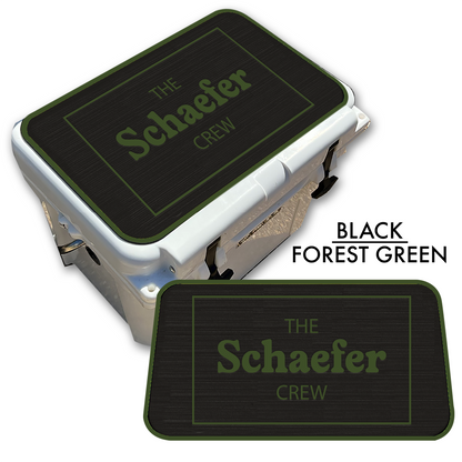 Custom Cooler Top Pad The Crew