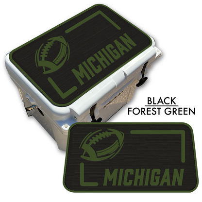 Michigan Football State Pride - Cooler Pad Top