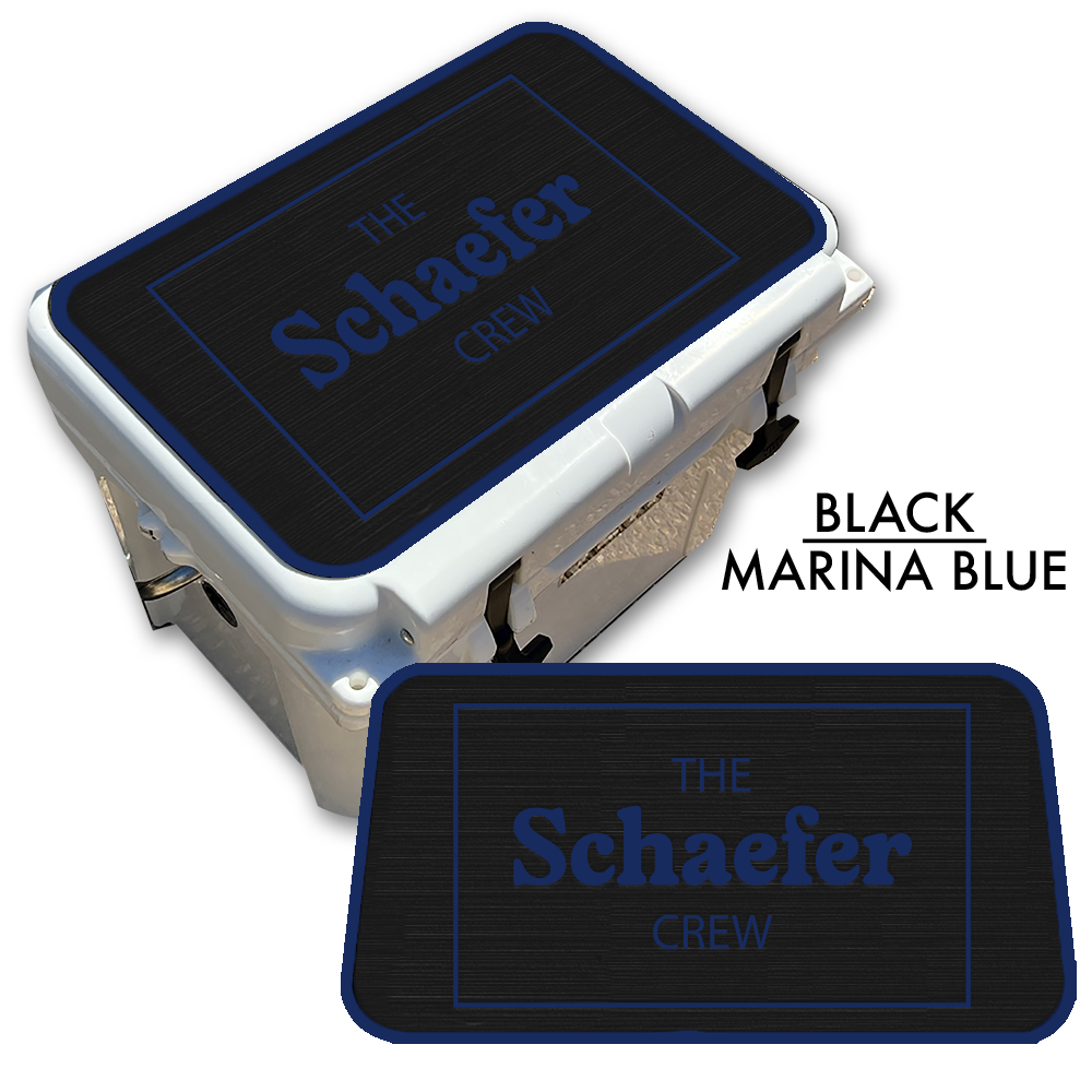 Custom Cooler Top Pad The Crew