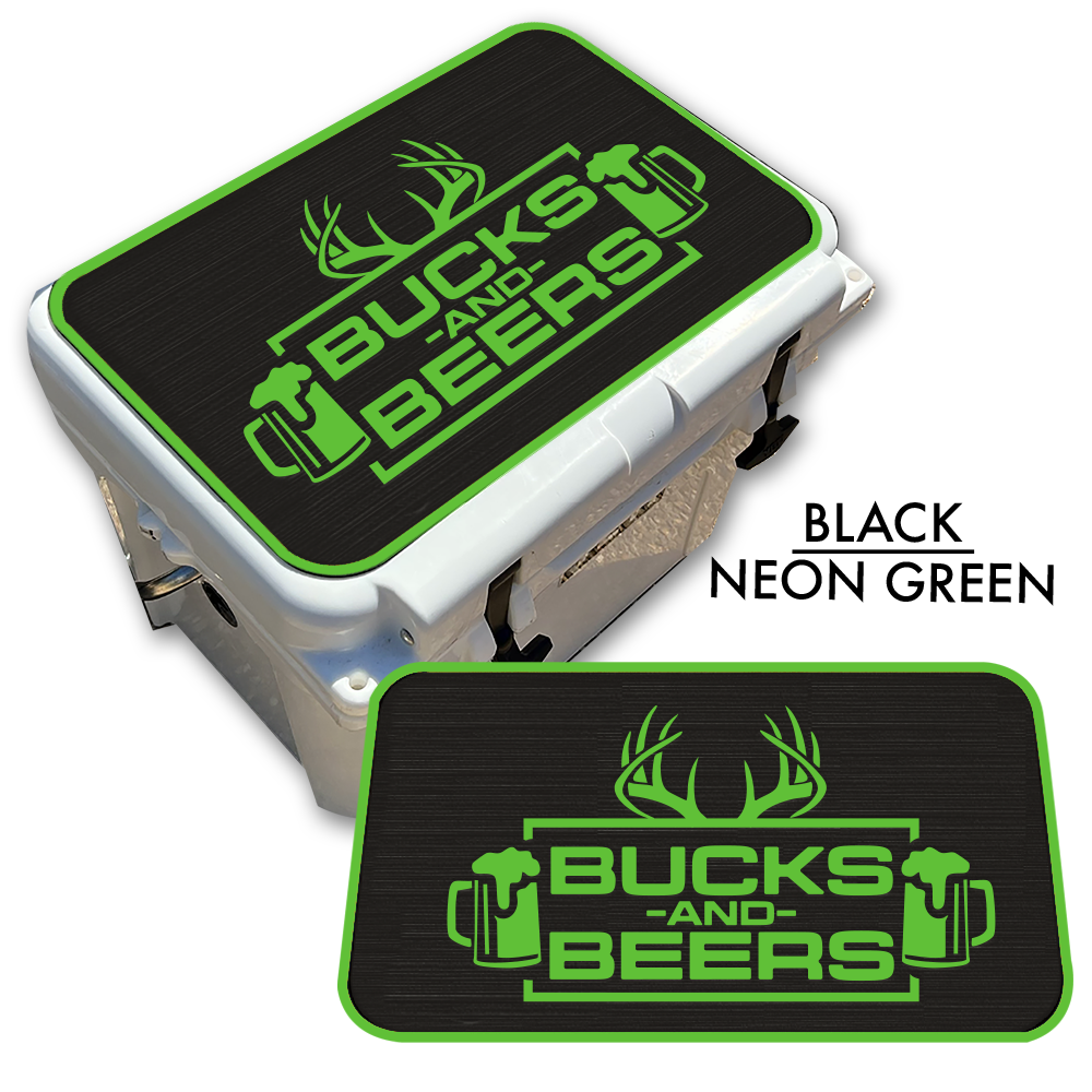 Bucks & Beers - Cooler Pad Top