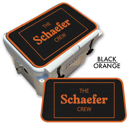 Custom Cooler Top Pad The Crew