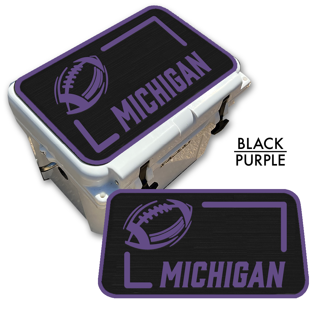 Michigan Football State Pride - Cooler Pad Top