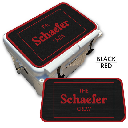 Custom Cooler Top Pad The Crew