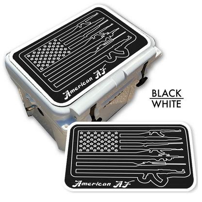 American AF American Flag - Cooler Pad Top