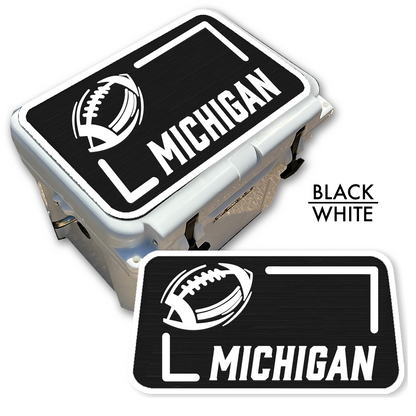 Michigan Football State Pride - Cooler Pad Top