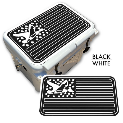 Duck American Flag - Cooler Pad Top