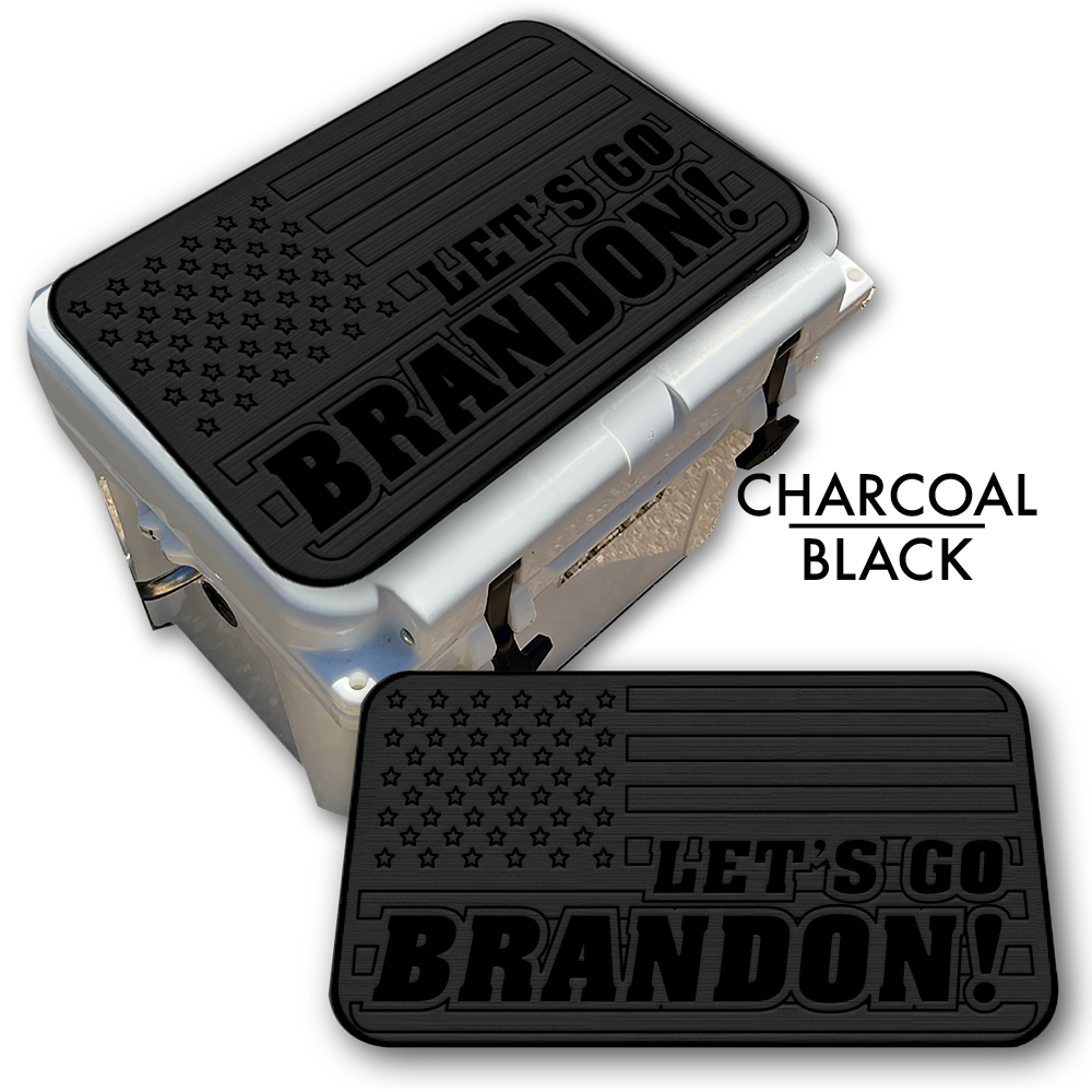 Let's Go Brandon American Flag - Cooler Pad Top