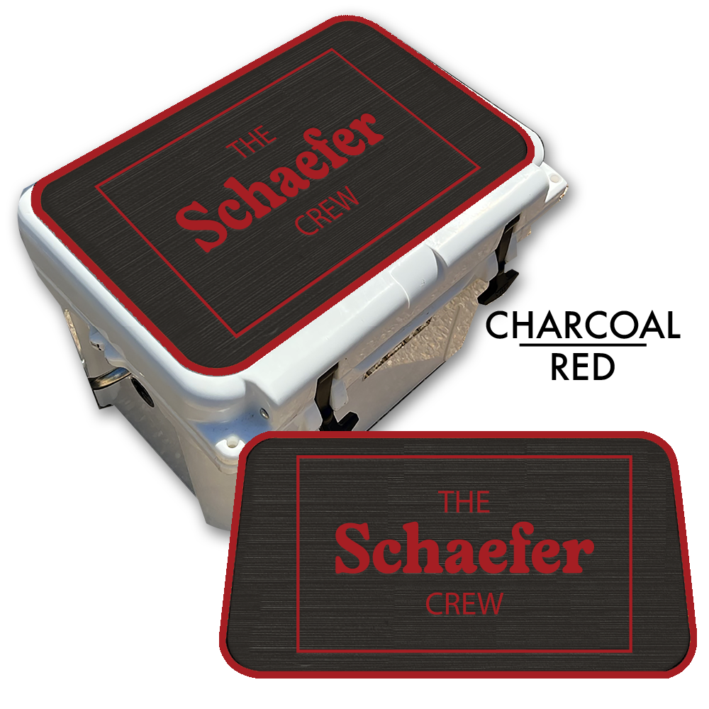 Custom Cooler Top Pad The Crew