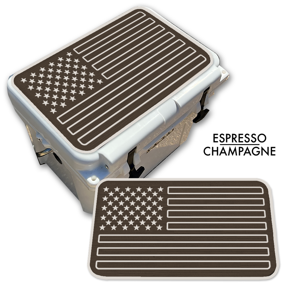 American Flag - Cooler Pad Top
