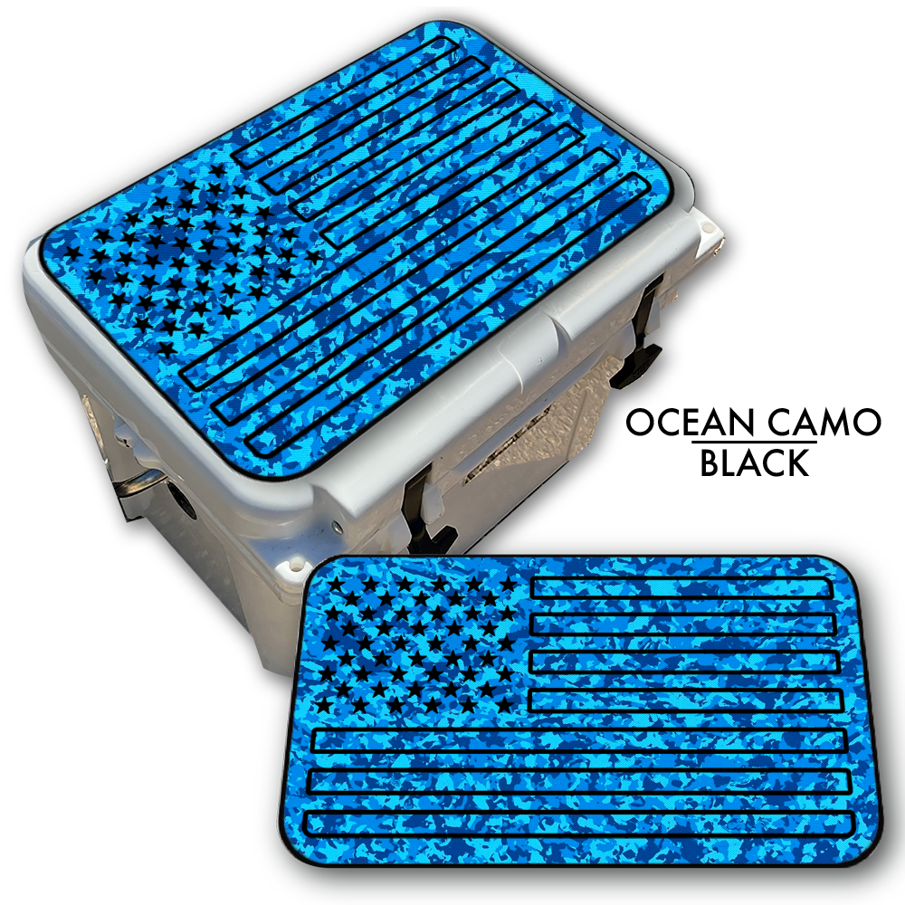 American Flag - Cooler Pad Top