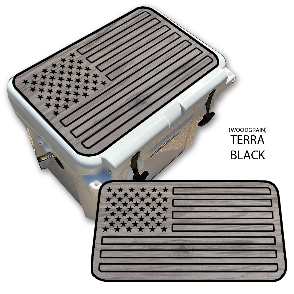 American Flag - Cooler Pad Top