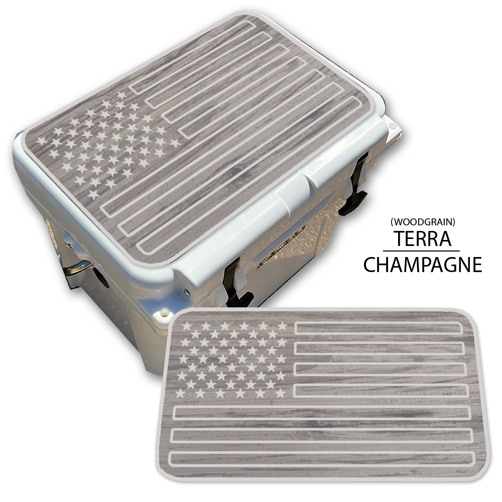 American Flag - Cooler Pad Top