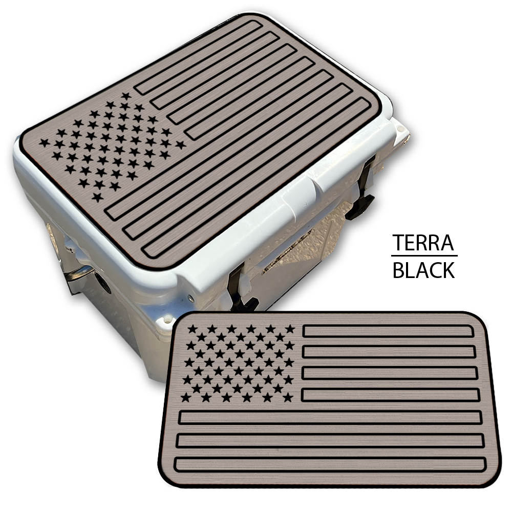 American Flag - Cooler Pad Top