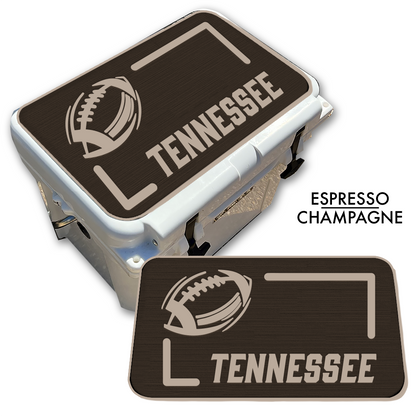 Tennessee Football State Pride - Cooler Pad Top