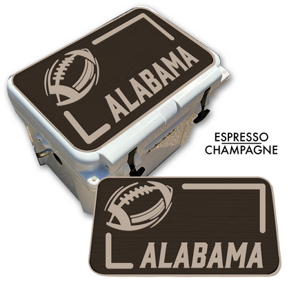 Alabama Football State Pride - Cooler Pad Top